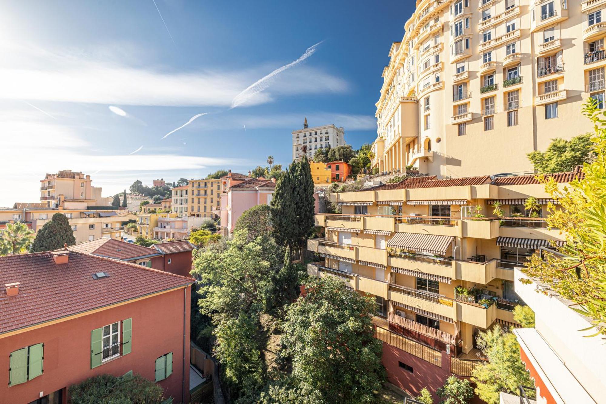 Intercontinental Superbe Appartement Avec Piscine Menton Dış mekan fotoğraf